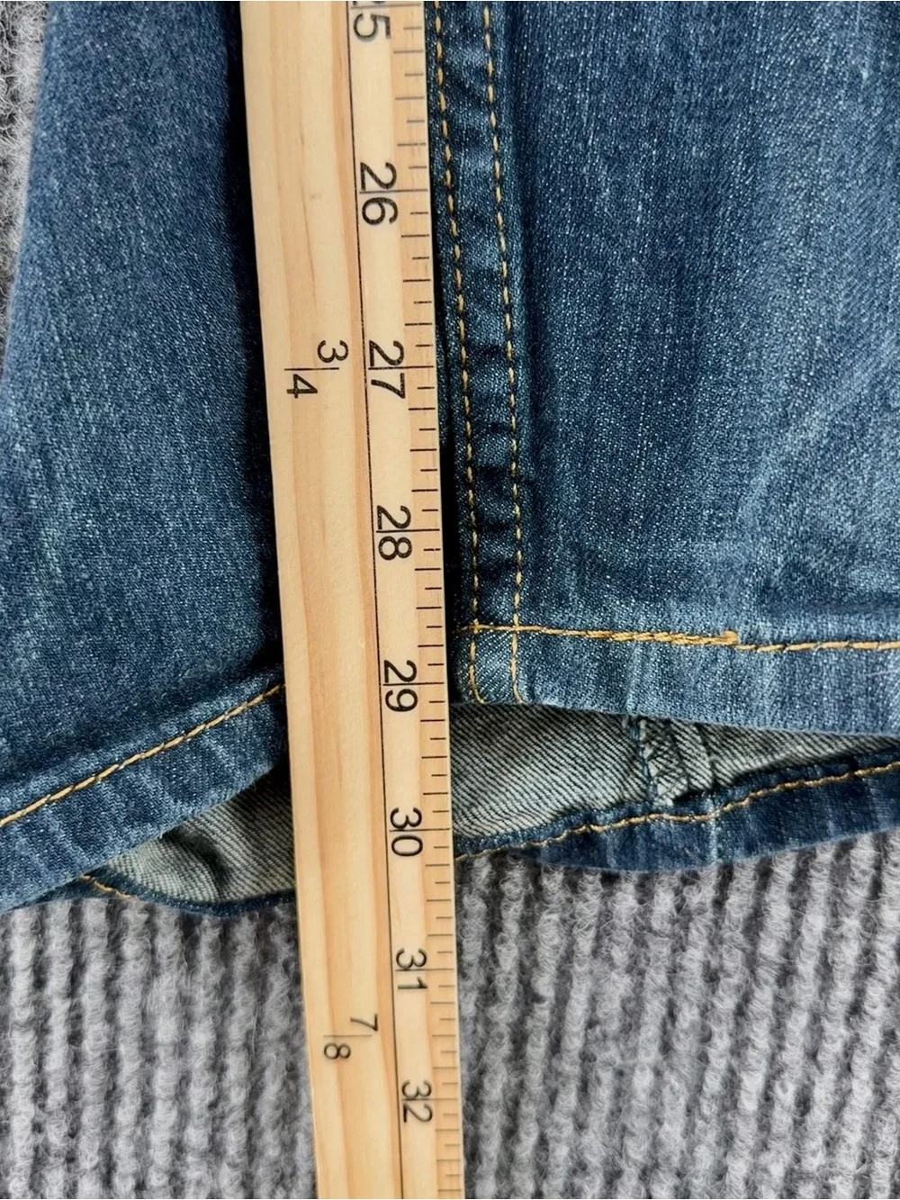 Levi's 502‎ Jeans Men's 48x32 Blue Denim Big Size Regular Taper